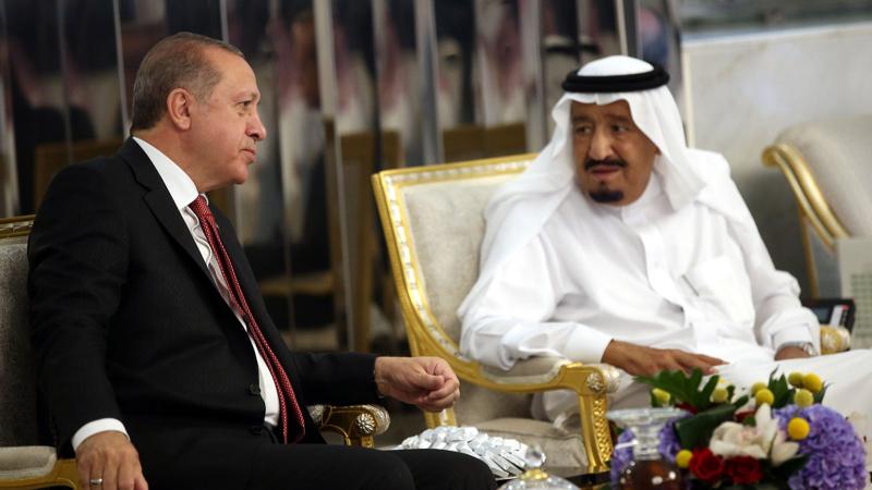 Cumhurbaşkanı Erdoğan ile Kral Selman görüştü