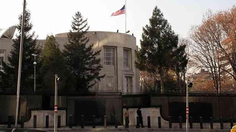 ABD Büyükelçiliği'nin bulunduğu caddenin adı resmen Zeytin Dalı