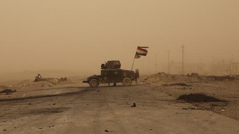 Irak güçleri Suriye sınırına ulaştı