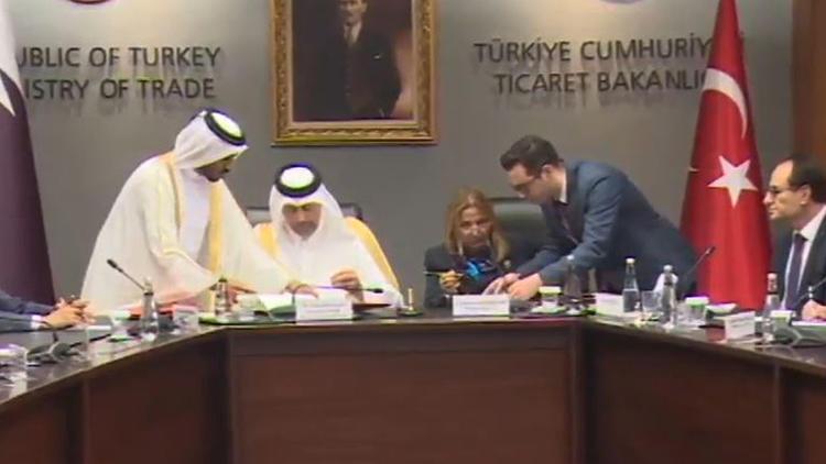 Türkiye ile Katar arasında serbest ticaret anlaşması imzalandı