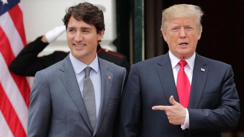 Trump bir tehdit de Kanada'ya