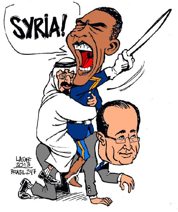 Political caricaturist Carlos Latuff's works compiled in Turkish edition
