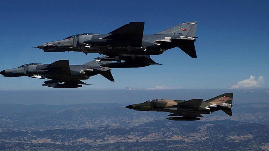 Turkish jets hit 36 PKK targets in N.Iraq