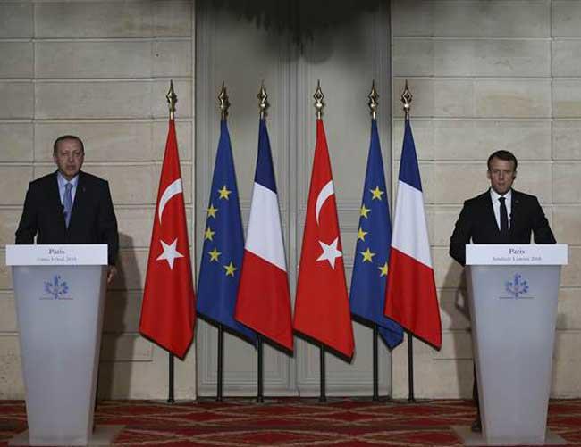 Turkey, France pledge better ties with key deals