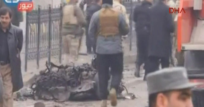 Kabil'de intihar saldırısı:1 Astsubay şehit oldu !