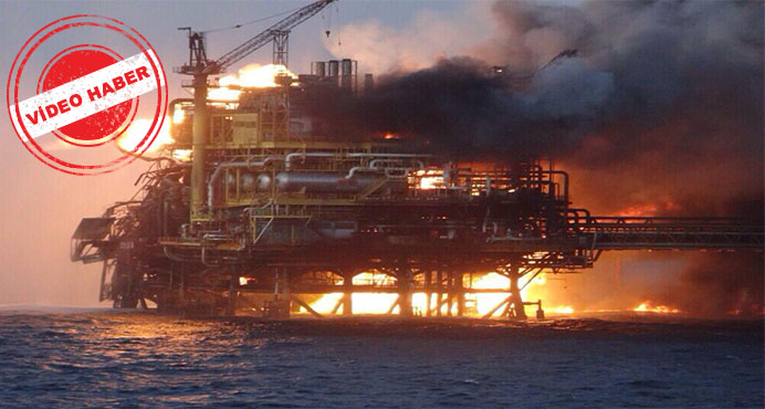 Meksika Körfezi'nde petrol platformunda yangın: 4 ölü, 45 yaralı