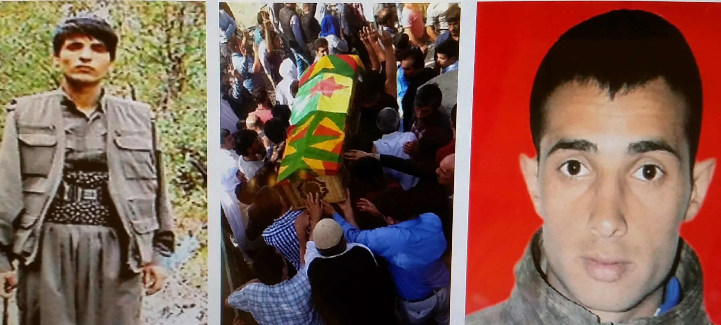 PKK'lının cenazesi şehit akrabası ile aynı mezarlıkta
