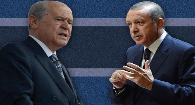 ŞOK İDDİA : Erdoğan ile Bahçeli gizlice görüştü !
