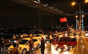 Taksicilerden Boğaz Köprüsü'nde terör protestosu